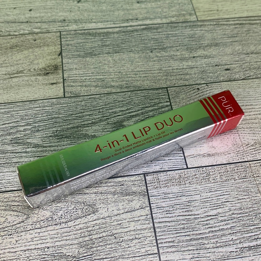 PUR MATTE LIP STAIN + LIP OIL [single 4 tonight]  4 in 1